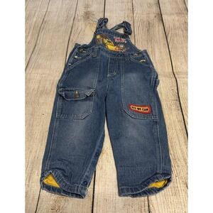 VTG Bob the Builder Denim Overalls Bib 24 Month NickJr 90s Y2K Can We Fix It T31